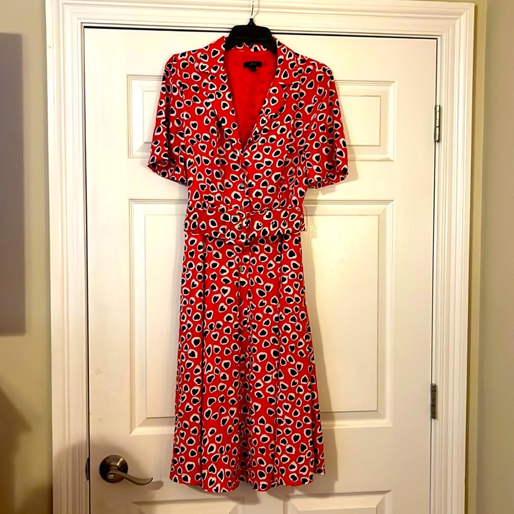 JCrew midi dress